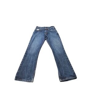 Cinch Womens Bootcut W-Jeans Blue Medium Wash 100% Cotton 29x30 MB98034 002